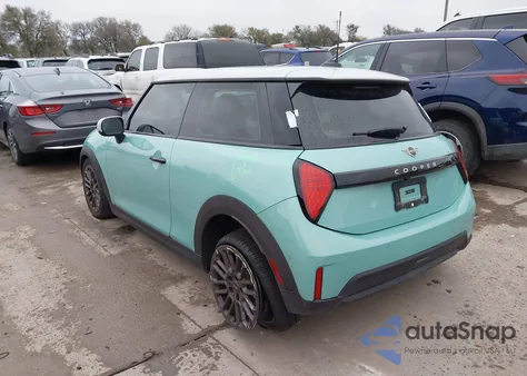 2025 Mini Hardtop Cooper from USA, damaged, VIN WMW13GD05S2W90198